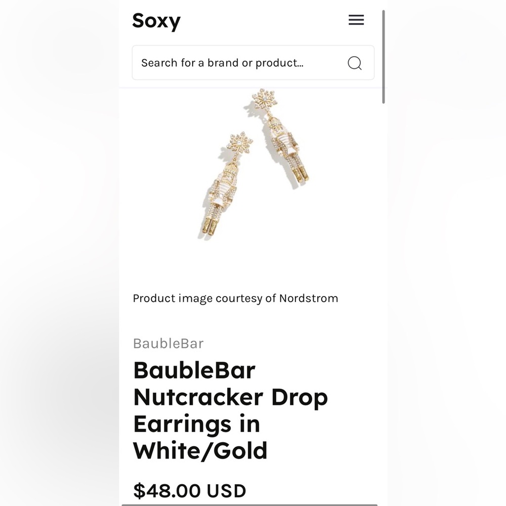 Nutcracker Earrings